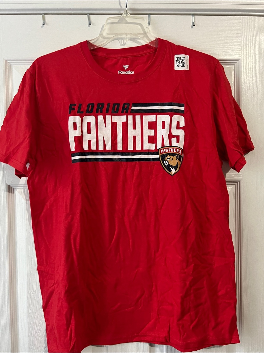 NWOT Fanatics Florida Panthers Red Graphic Tee